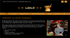 Desktop Screenshot of adlib-antiques.com